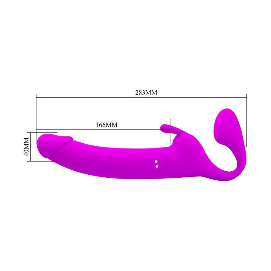 Zanini Vibrador sin Arnes Silicona