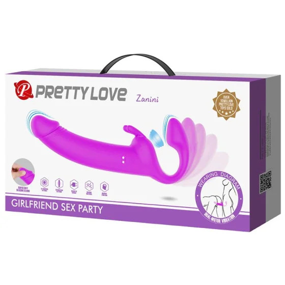 Zanini Vibrador sin Arnes Silicona