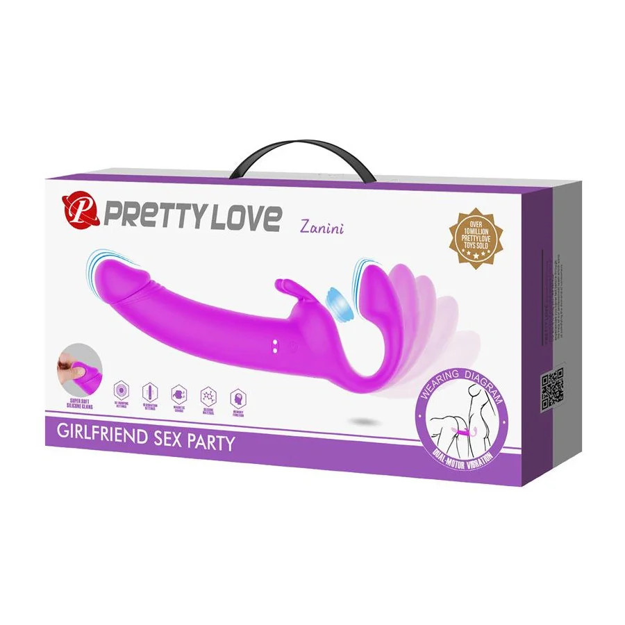 Zanini Vibrador sin Arnes Silicona