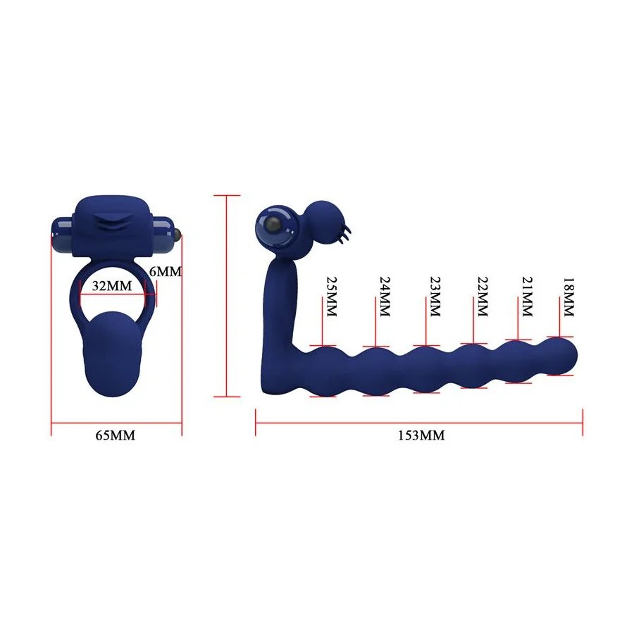 Anillo para el Pene con Vibracion