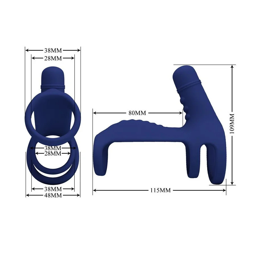 Anillo para el Pene con Vibracion