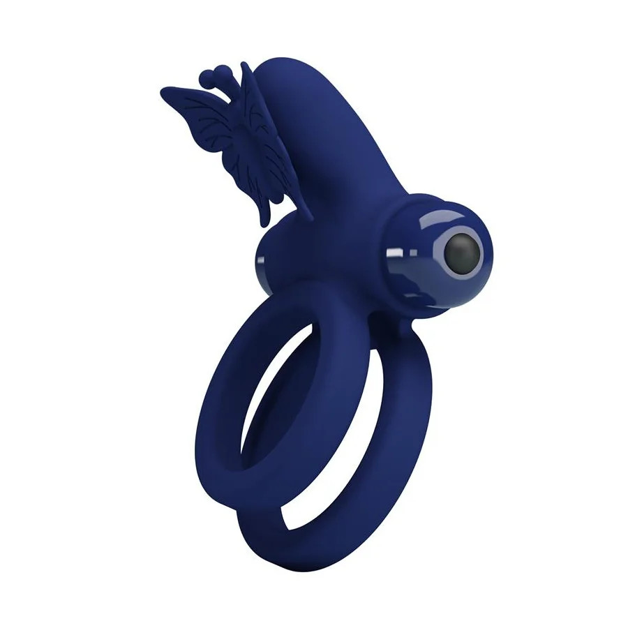 Anillo Doble para el Pene con Vibracion
