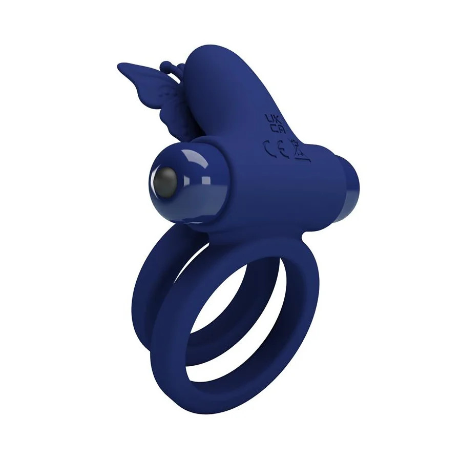 Anillo Doble para el Pene con Vibracion