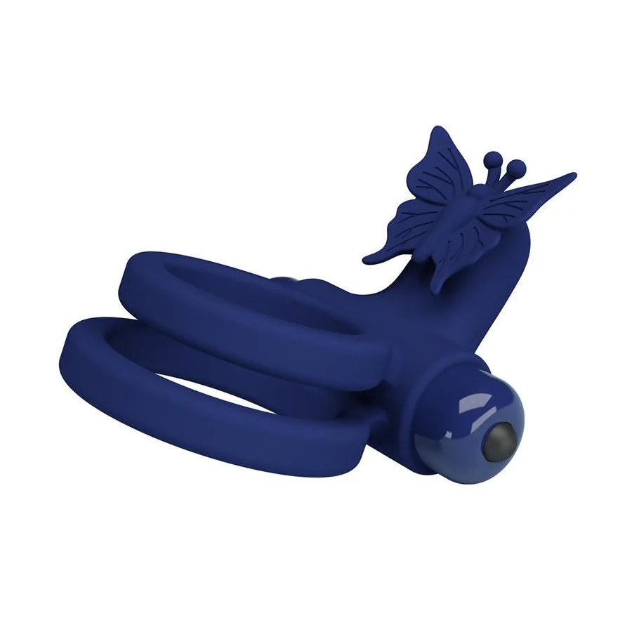 Anillo Doble para el Pene con Vibracion