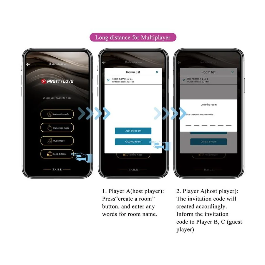 Aari Juguete para Parejas con Vibracion y Golpeteo y APP