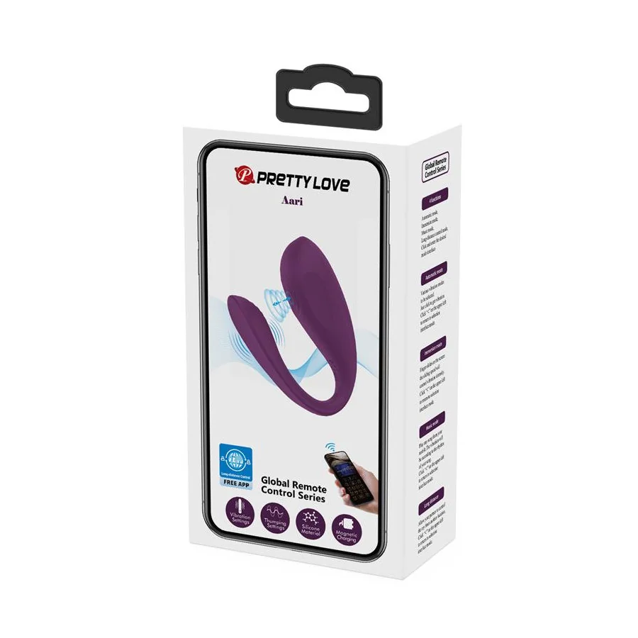 Aari Juguete para Parejas con Vibracion y Golpeteo y APP
