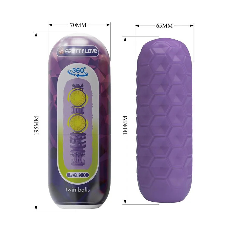 Venus X Masturbador Masculino Twin Balls