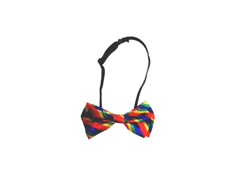 Pajarita con la Bandera LGBT