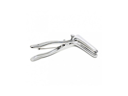 Especulo Anal con 2 Cucharas Cromo Plateado Especulo Anal con 2 Cucharas Cromo Plateado