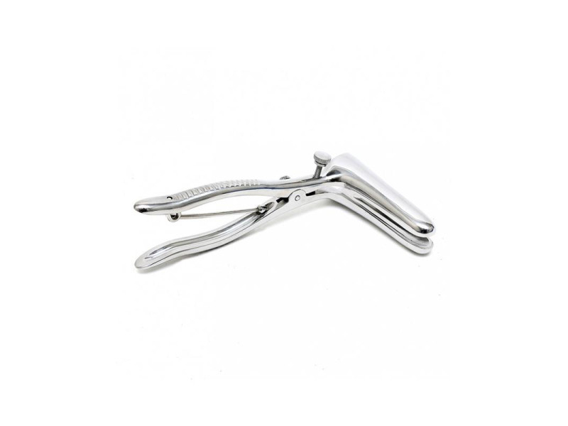 Especulo Anal con 2 Cucharas Cromo Plateado Especulo Anal con 2 Cucharas Cromo Plateado