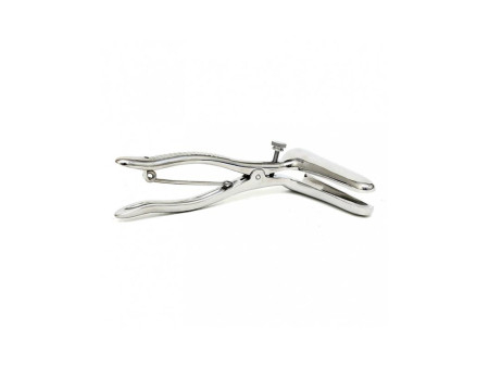Especulo Anal con 2 Cucharas Cromo Plateado Especulo Anal con 2 Cucharas Cromo Plateado