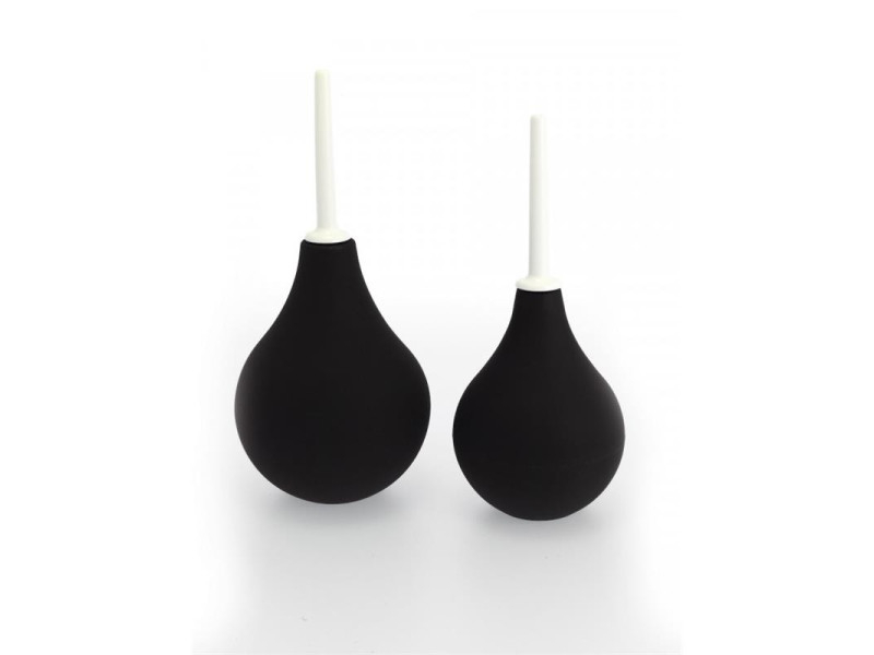 Ducha Anal Color Negro Grande