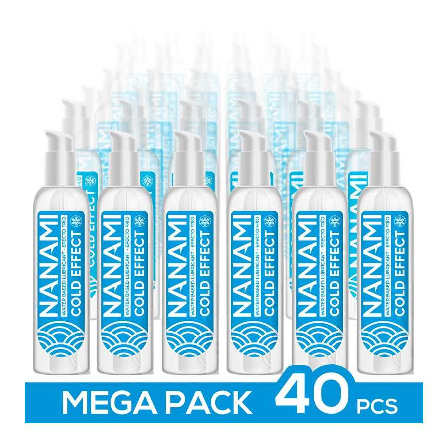 Pack de 40 Lubricante Base de Agua Efecto Frio 150 ml