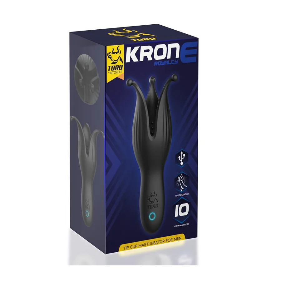 Krone Copa Masturbadora para el Pene Silicona USB