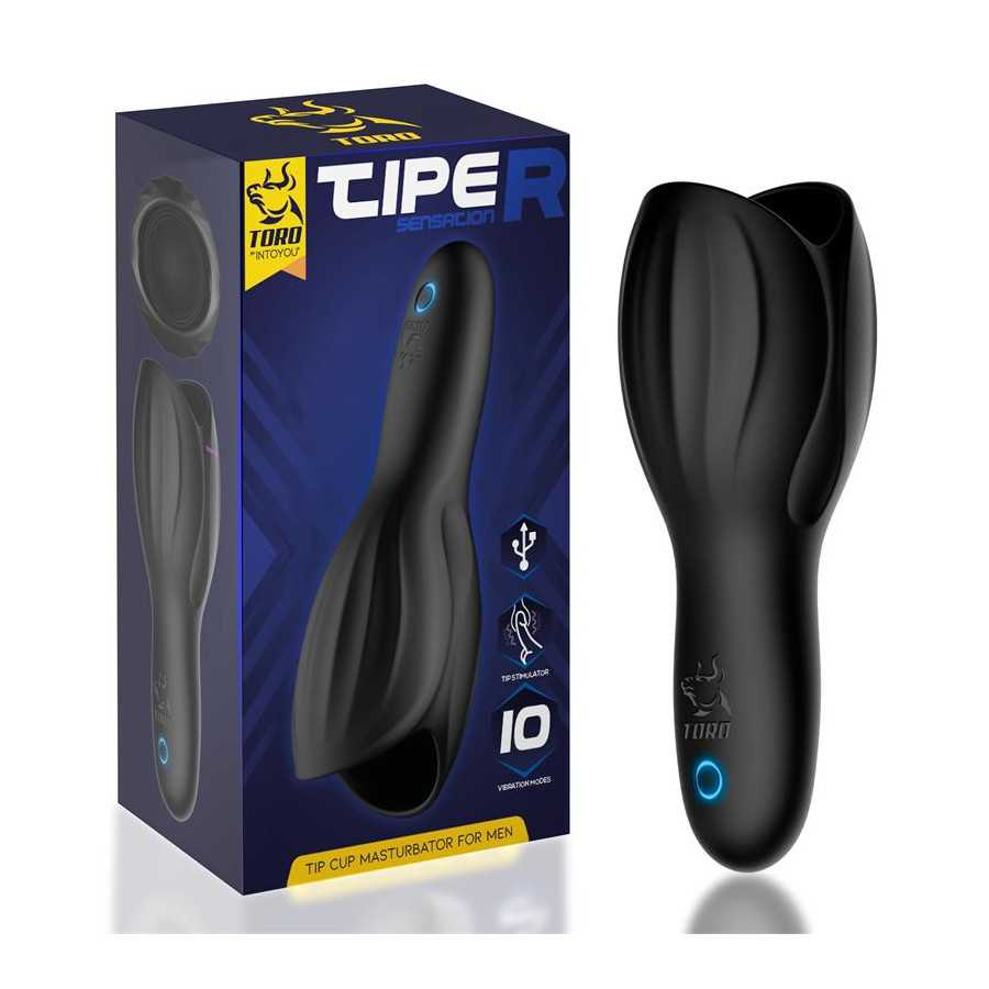 Tiper Copa Masturbadora para el Pene Silicona USB