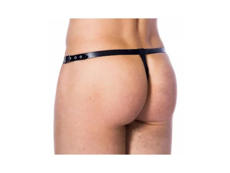 Tanga con Entrepierna de Anillos Ajustable Tanga con Entrepierna de Anillos Ajustable