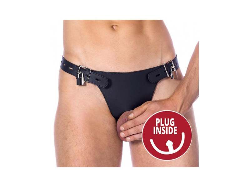 Cinturon de Castidad con Plug Interno