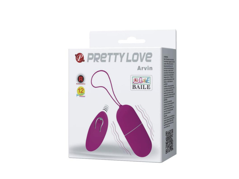 Huevo Vibrador Arvin Color Purpura