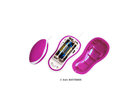 Huevo Vibrador Avery Color Rosa y Blanco Huevo Vibrador Avery Color Rosa y Blanco
