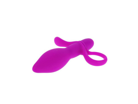 Plug Anal con Vibracion Taylor Color Purpura