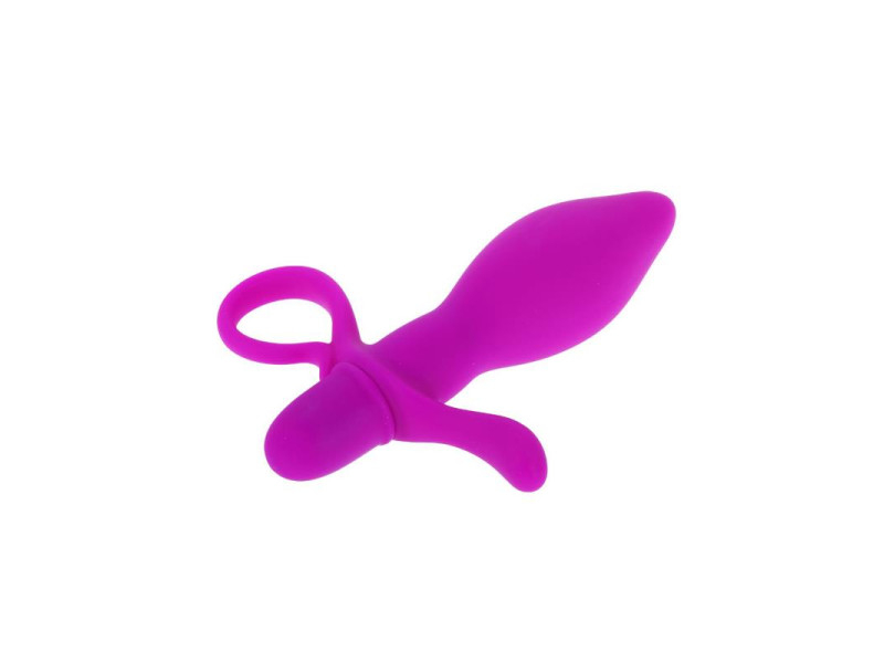 Plug Anal con Vibracion Taylor Color Purpura