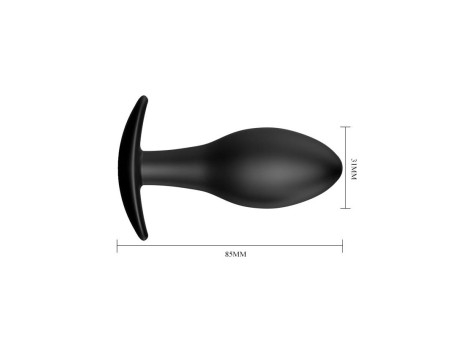 Plug Anal Ancla Negro