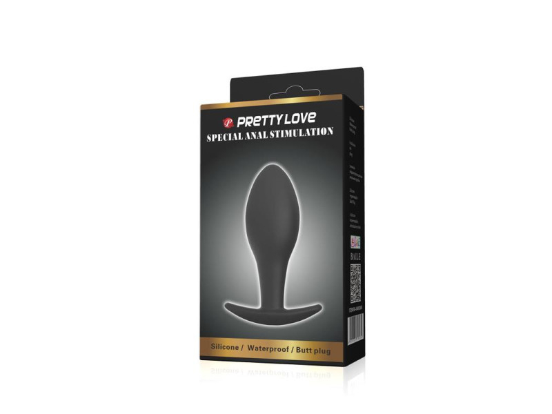Plug Anal Ancla Negro
