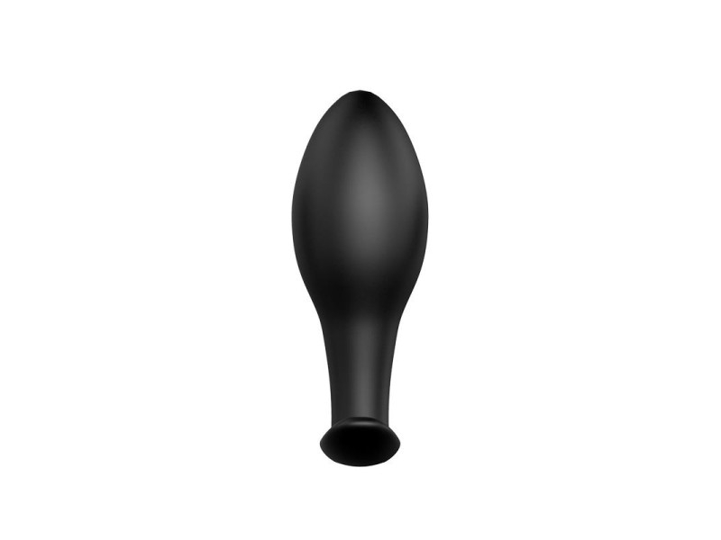 Plug Anal Negro Forma Ancla con Control Remoto