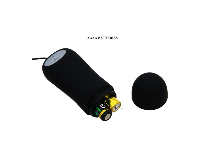 Plug Anal Negro Forma Ancla con Control Remoto