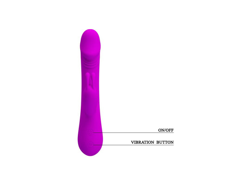 Pretty Love Vibrador Robert Color Purpura