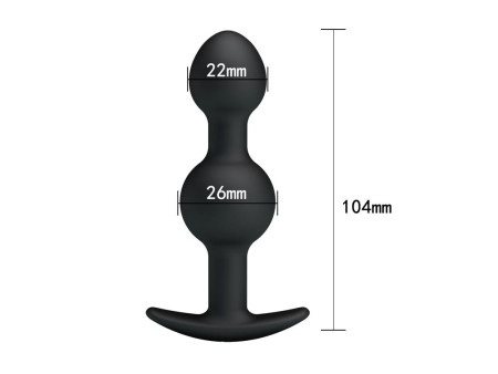 Plug Bolas Anales Silicona