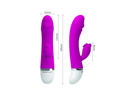 Vibrador David Color Purpura Vibrador David Color Purpura