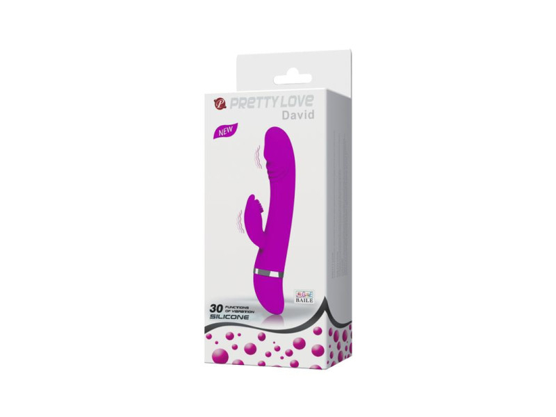 Vibrador David Color Purpura