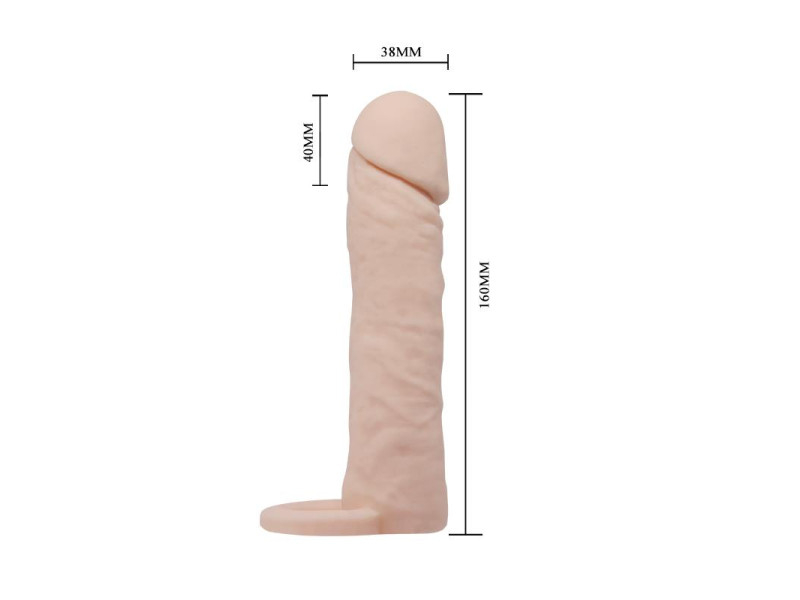 Funda para el Pene Realista Medium Color Natural