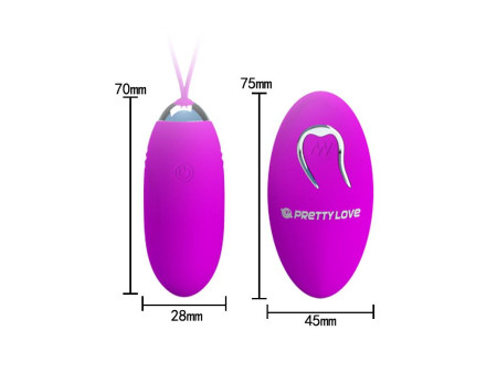 Huevo Vibrador Control Remoto Jenny