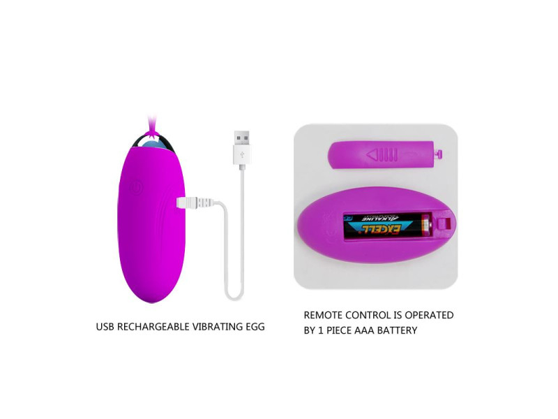 Huevo Vibrador Control Remoto Jenny