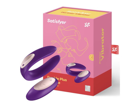 Satisfyer Plus con Control Remoto Color Purpura