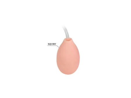 Dildo con Bomba de Eyaculacion y Ventosa