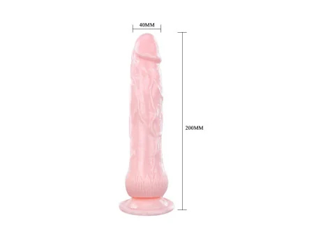 Dildo con Bomba de Eyaculacion y Ventosa