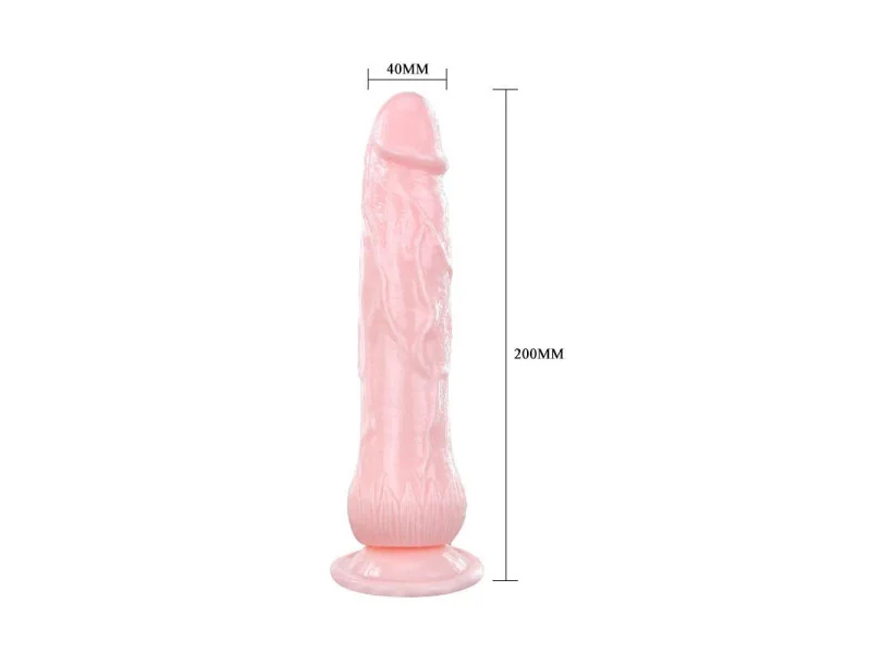 Dildo con Bomba de Eyaculacion y Ventosa