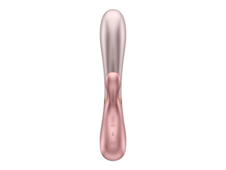Hot Lover Vibrador con Efecto Calor con APP Duo Rosa