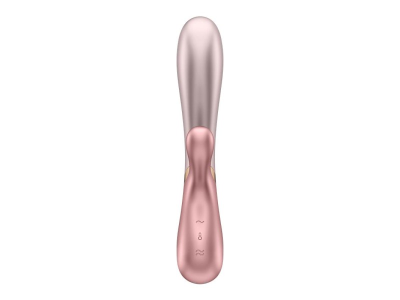 Hot Lover Vibrador con Efecto Calor con APP Duo Rosa