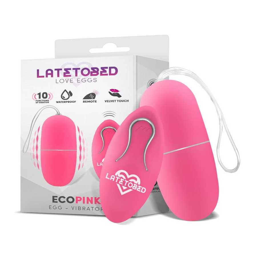 Ecopink Huevo Vibrador con Control Remoto