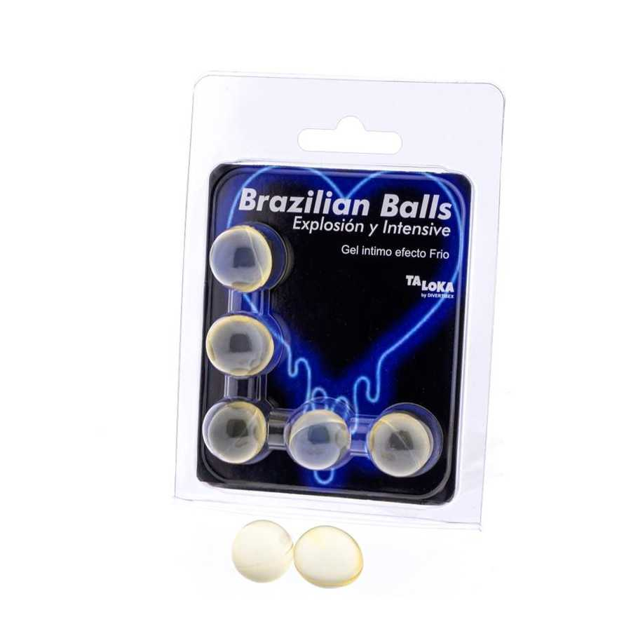 Set 5 Brazilian Balls Excitante Efecto Vibrante Frio