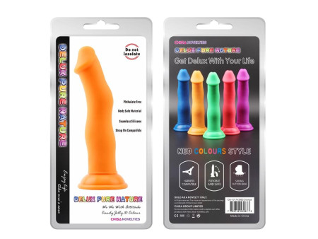 Dildo Naranja Jolly D Dildo Naranja Jolly D