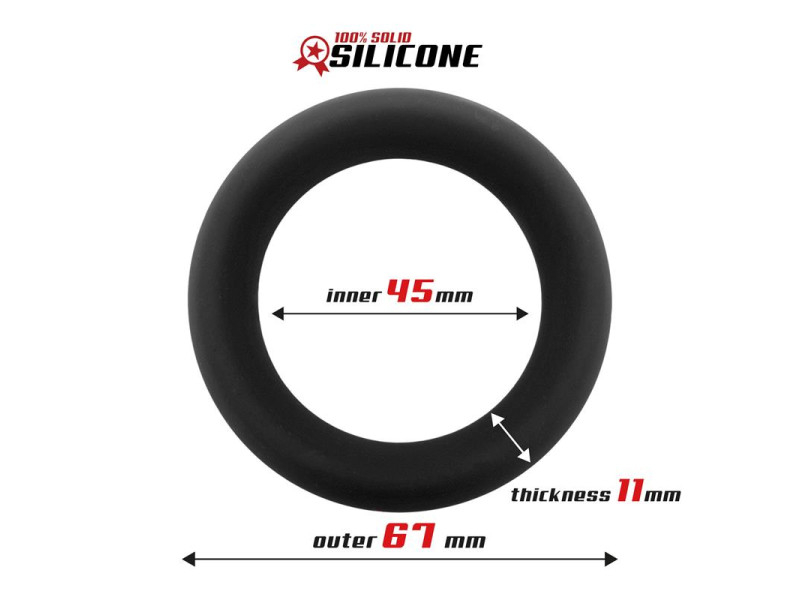 Anillo para el Pene Silicona Solida 45 cm