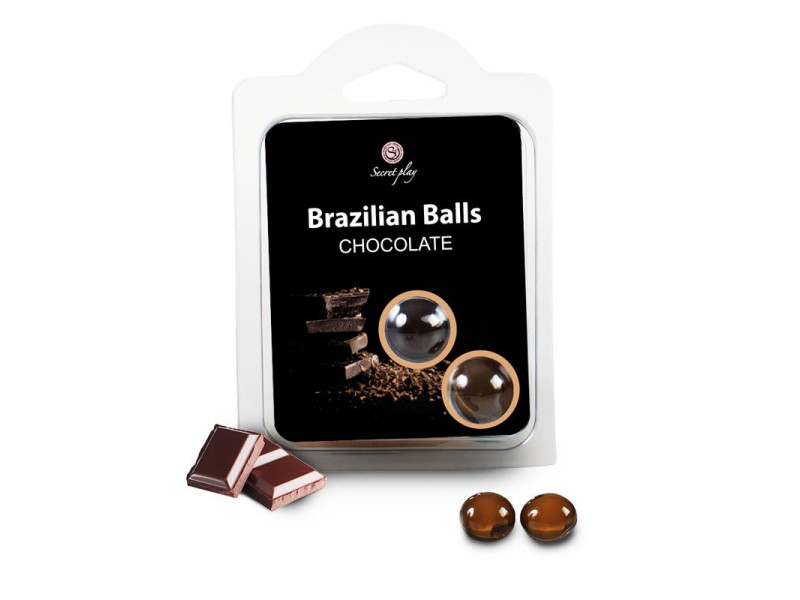 Set 2 Brazilian Balls Aroma a Chocolate
