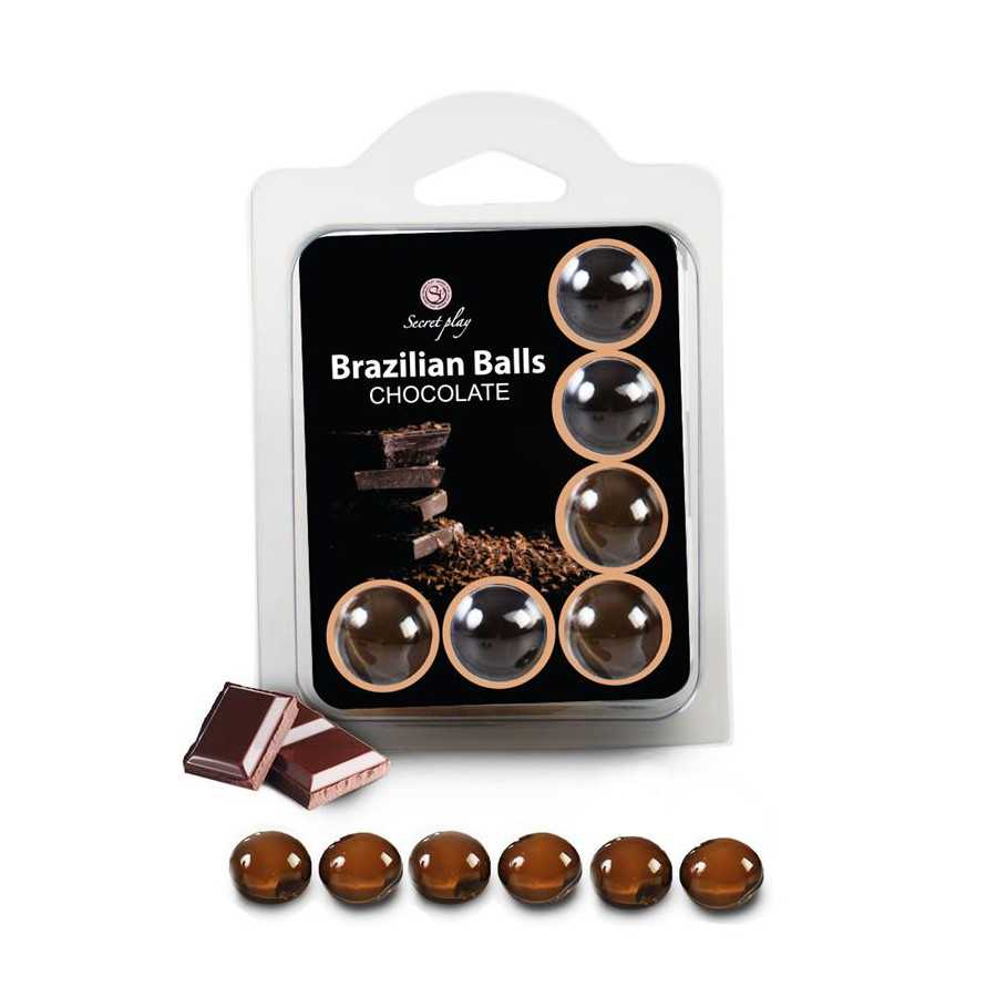 Brazilian Balls Set 6 Chocolate