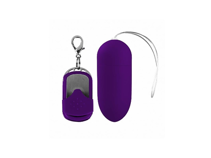 Huevo Vibrador con Control Remoto Dark Purple
