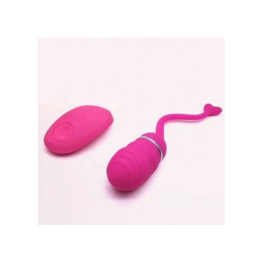 Huevo Vibrador Control Remoto Odise USB Silicona Rosa